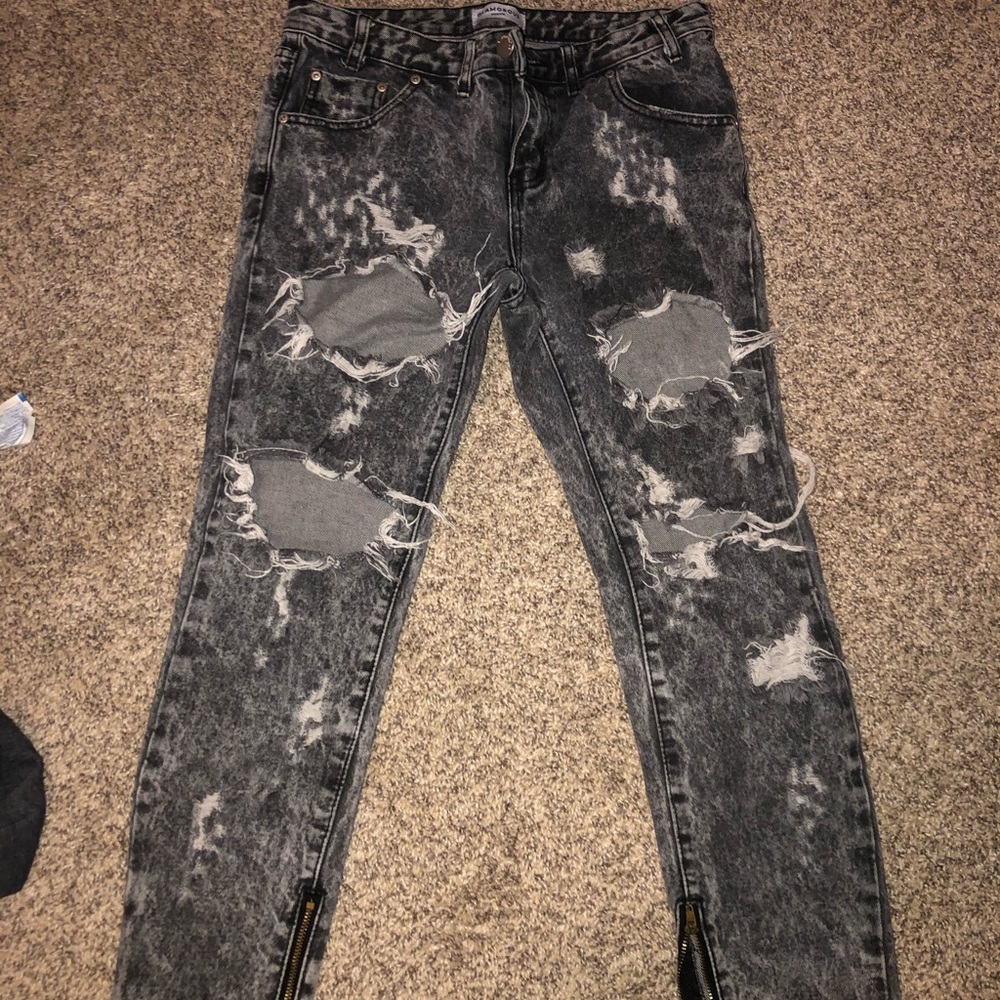 black jeans